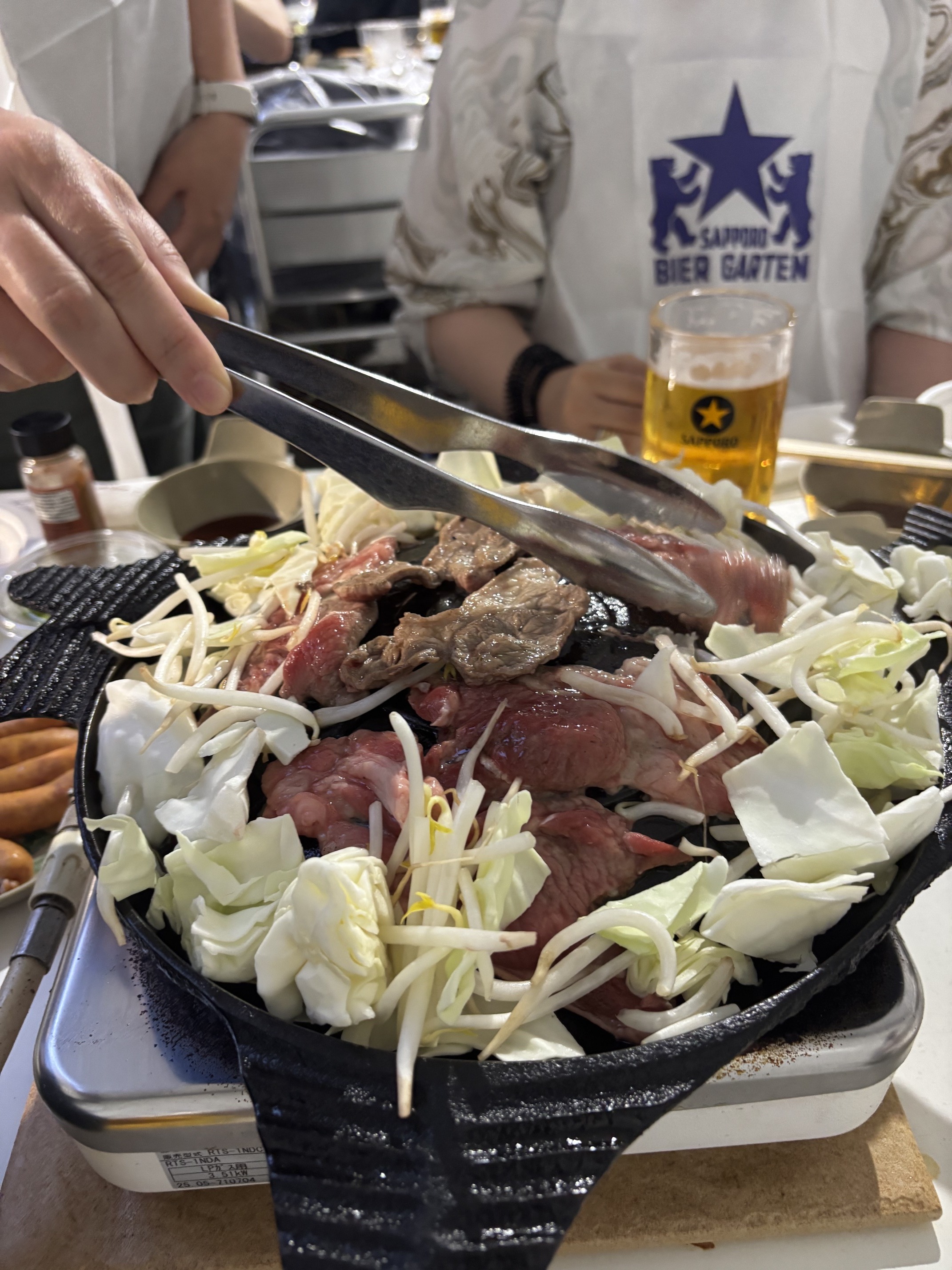 シーズ@ビールとジンギの夜